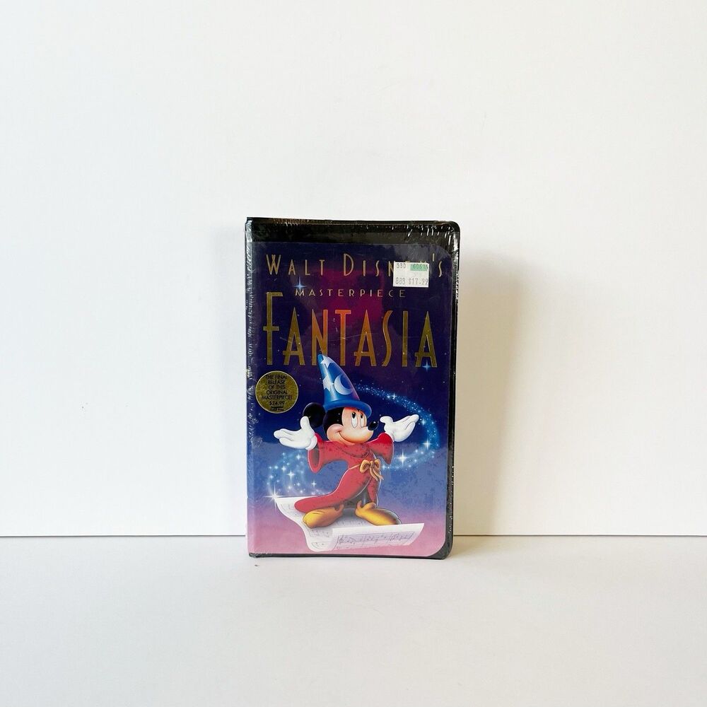 Walt Disney's Masterpiece Fantasia (VHS, 1991) Brand New Factory Sealed
